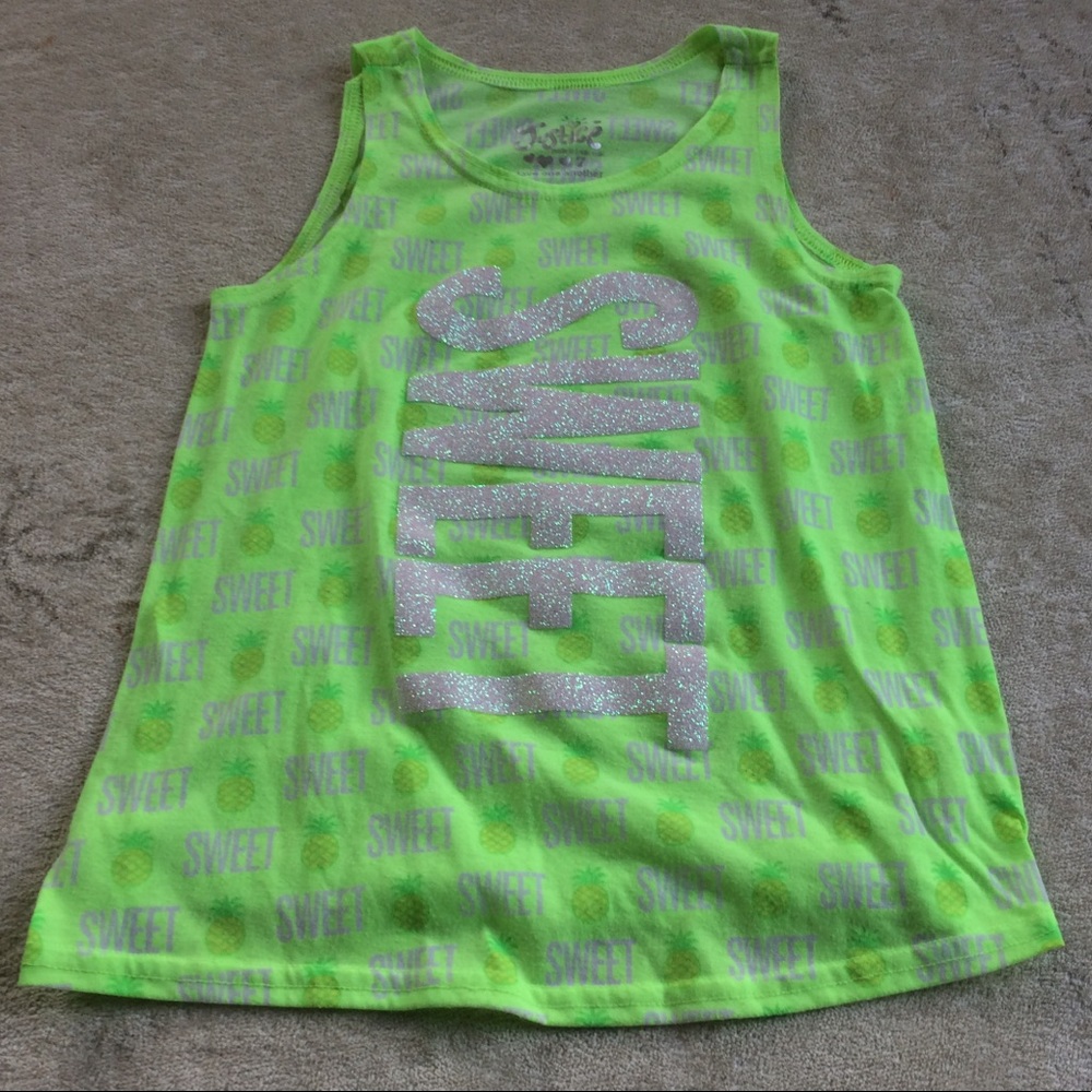 Cute Pineapple Justice Tank Top